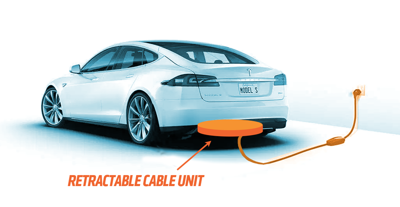 Illustration for article titled Electric Car Charging Cables Only Need One Thing To Be So Much Better